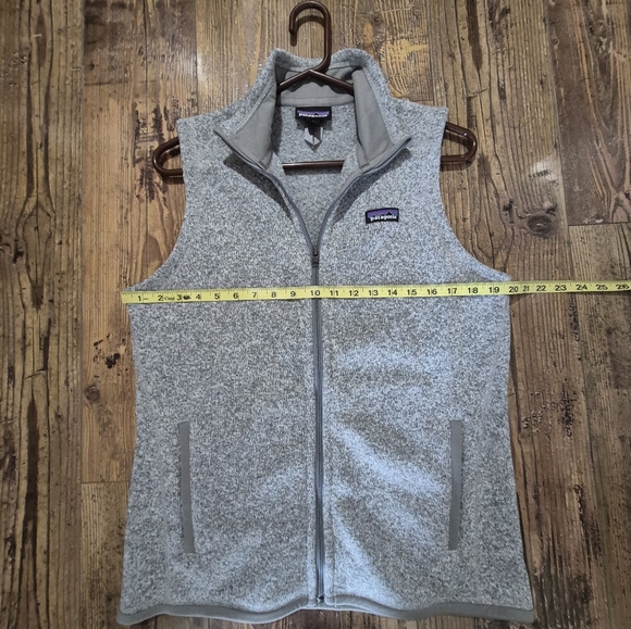 Patagonia Womens Better Sweater Gray Vest Size Large - Picture 4 of 5